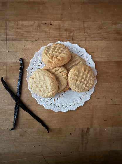 Organic Vanilla Shortbread Cookies