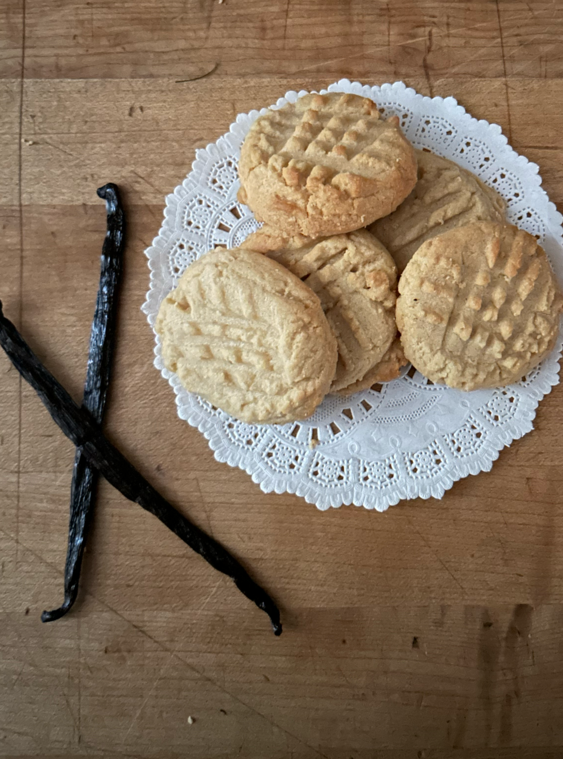 Organic Vanilla Shortbread Cookies